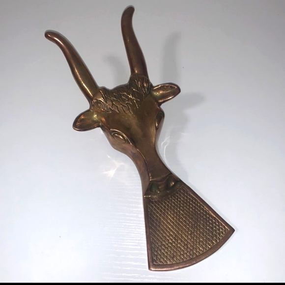 Accents Vintage Solid Brass Boot Jack Hornbull Design Poshmark